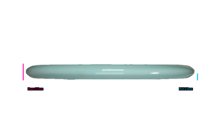 Discraft First Run ESP Swirl Sled Putter Profile View