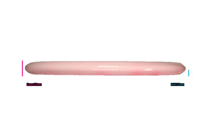 Discraft First Run ESP Swirl Sled Putter Profile View