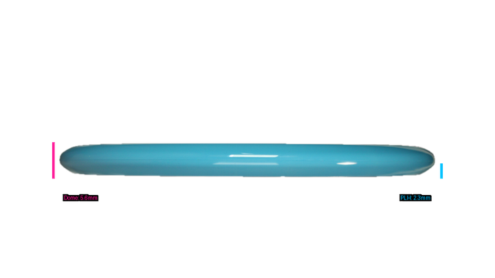 Discraft First Run ESP Swirl Sled Putter Profile View