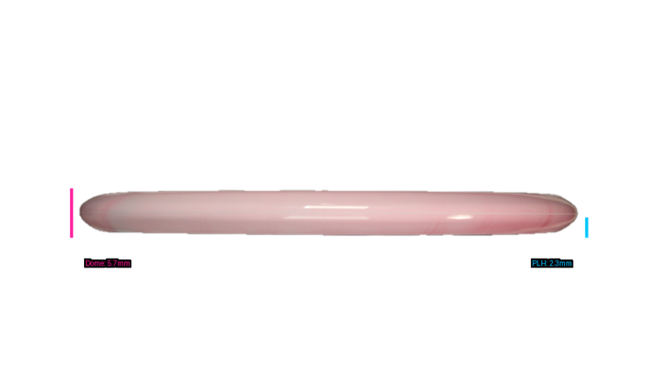 Discraft First Run ESP Swirl Sled Putter Profile View
