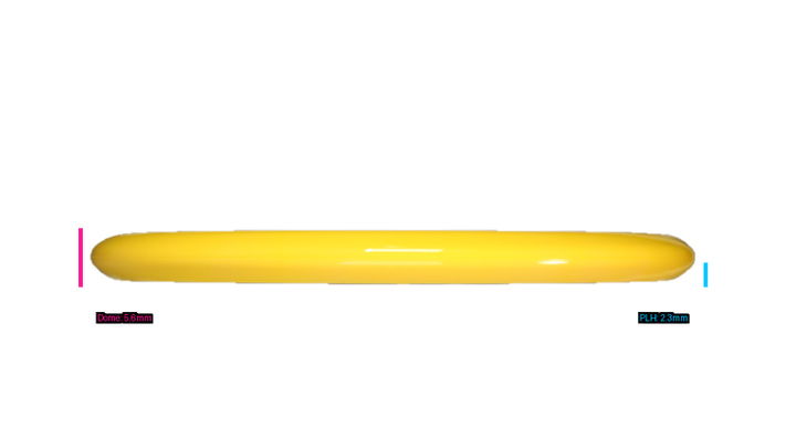 Discraft First Run ESP Swirl Sled Putter Profile View