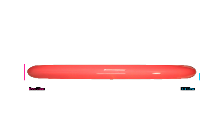 Discraft First Run ESP Swirl Sled Putter Profile View