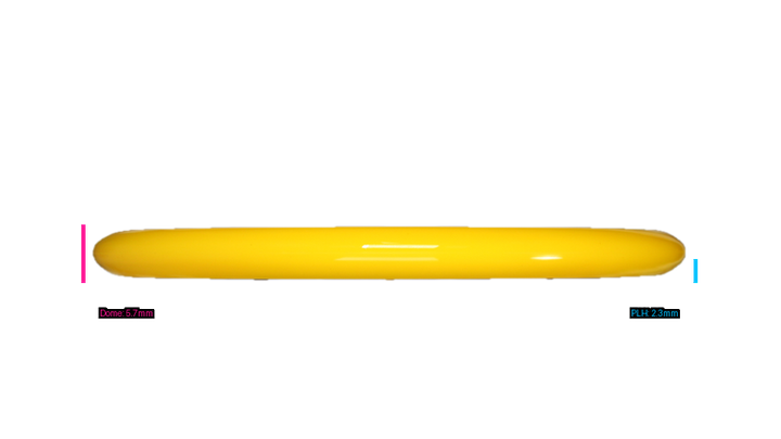 Discraft First Run ESP Swirl Sled Putter Profile View
