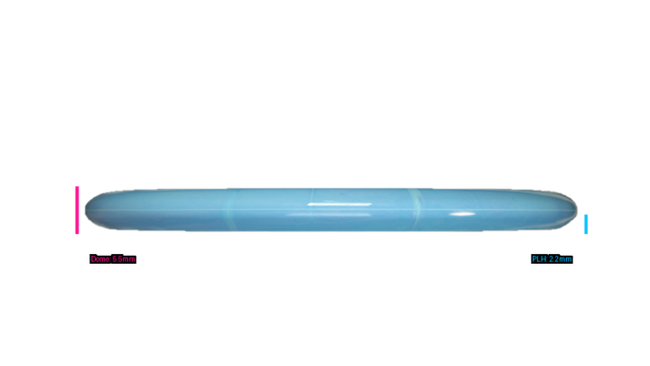 Discraft First Run ESP Swirl Sled Putter Profile View
