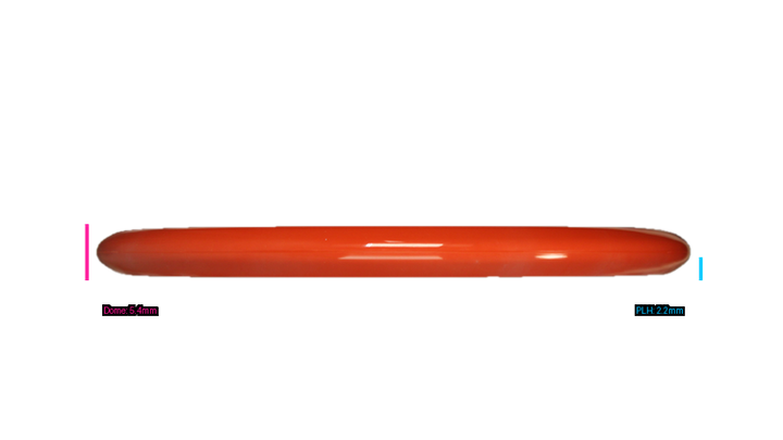 Discraft First Run ESP Swirl Sled Putter Profile View