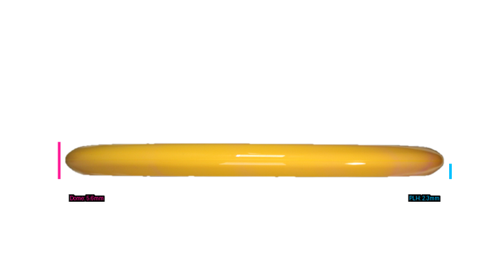 Discraft First Run ESP Swirl Sled Putter Profile View