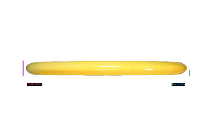 Discraft First Run ESP Swirl Sled Putter Profile View