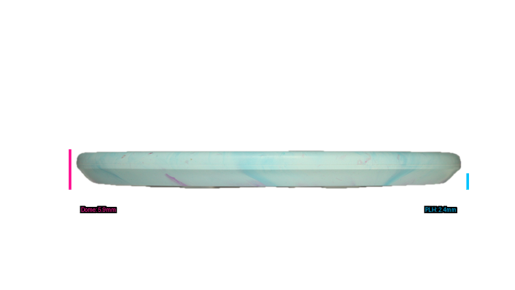 Discraft Jawbreaker Zone OS Putter Profile View