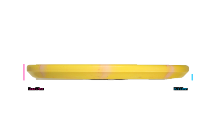 Discraft Jawbreaker Zone OS Putter Profile View