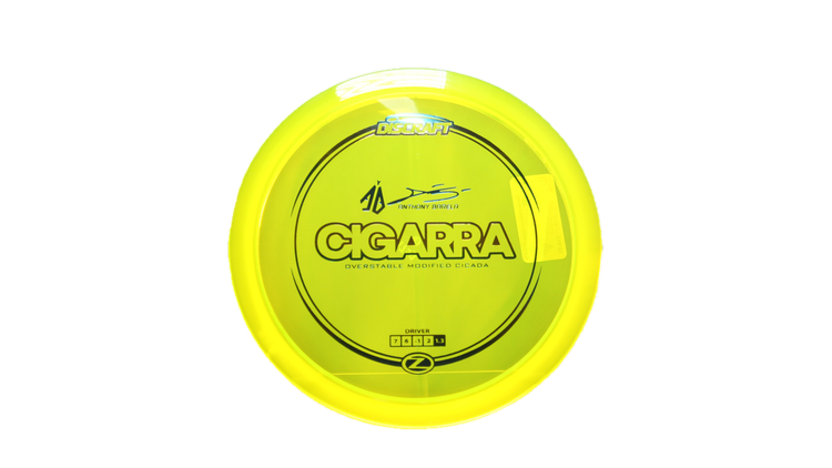 Discraft Anthony Barela Signature Series Z Cigarra Fairway Driver Front View
