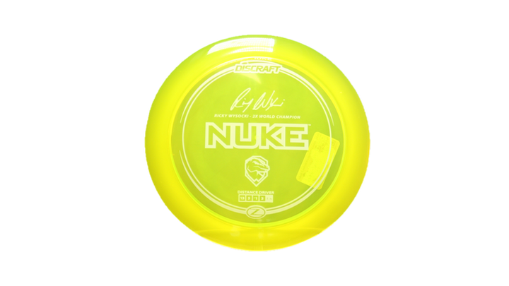 Discraft Ricky Wysocki Signature Series Z Nuke Distance Driver Front View