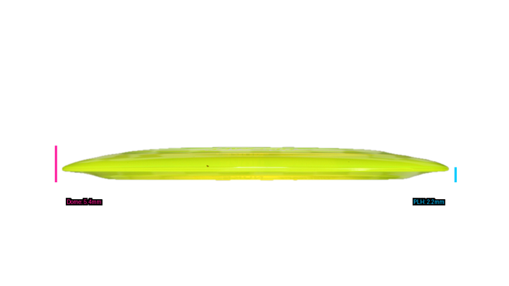 Discraft Ricky Wysocki Signature Series Z Nuke Distance Driver Profile View