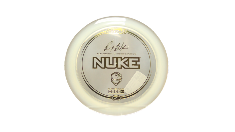 Discraft Ricky Wysocki Signature Series Z Nuke Distance Driver Front View