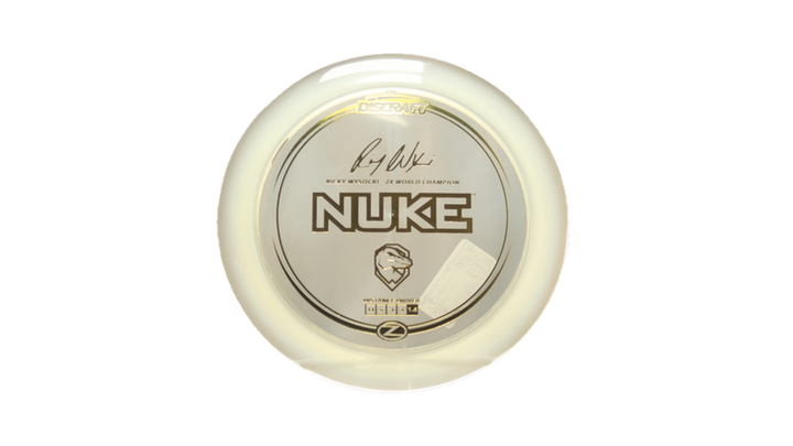 Discraft Ricky Wysocki Signature Series Z Nuke Distance Driver Front View