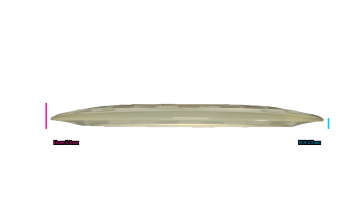 Discraft Ricky Wysocki Signature Series Z Nuke Distance Driver Profile View