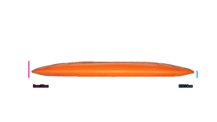 Discraft Big Z Heat Fairway Driver Profile View