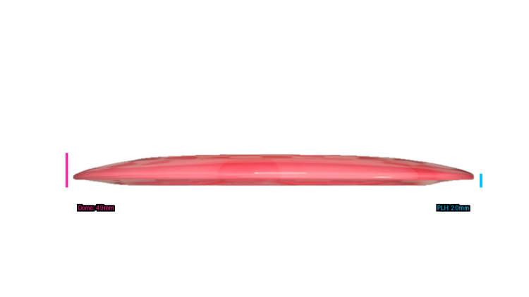 Discraft ESP Nuke SS Distance Driver Profile View