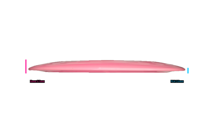 Discraft ESP Nuke SS Distance Driver Profile View