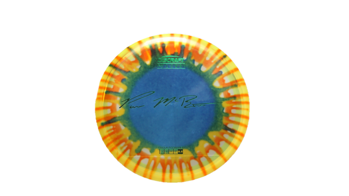 Discraft Paul McBeth Fly Dye Z Luna Putter Front View