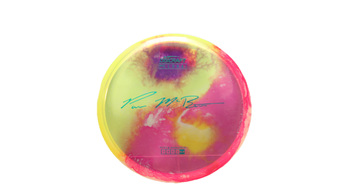 Discraft Paul McBeth Fly Dye Z Luna Putter Front View