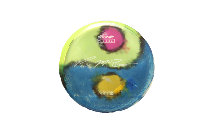 Discraft Paul McBeth Fly Dye Z Luna Putter Front View