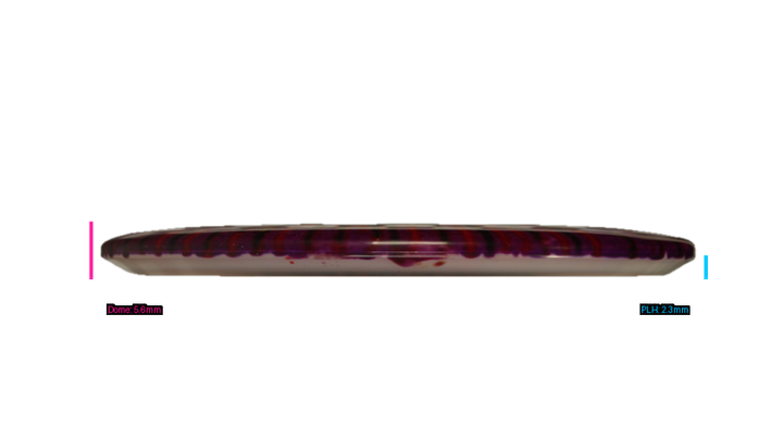 Discraft Z Fly Dye Buzzz SS Midrange Profile View