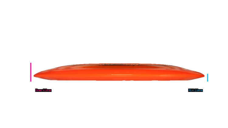 Discraft Z Lite Heat Fairway Driver Profile View