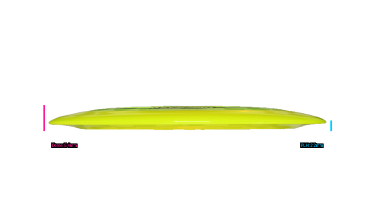 Discraft Z Lite Nuke Distance Driver Profile View