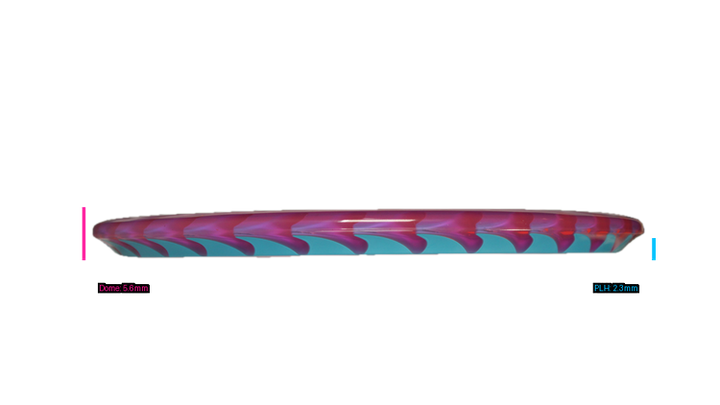 Discraft Fuzed Z Buzzz Midrange Profile View