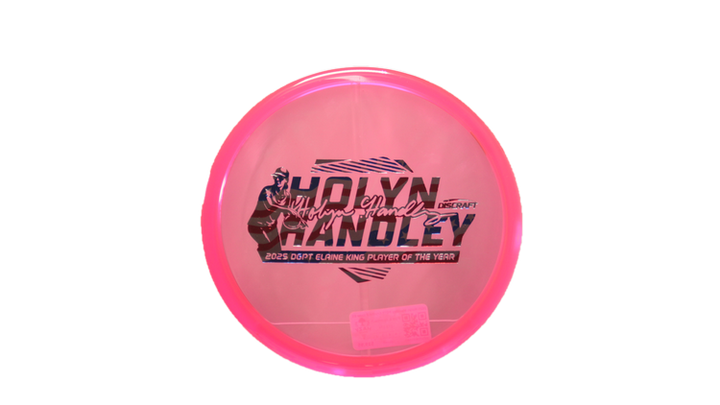 Discraft 2025 Holyn Handley POTY Cryztal Z Zone SS Putter Front View