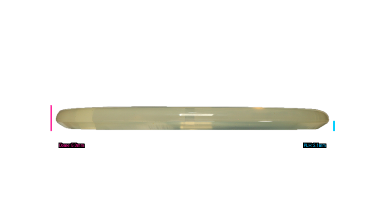 Discraft 2025 Holyn Handley POTY Cryztal Z Zone SS Putter Profile View