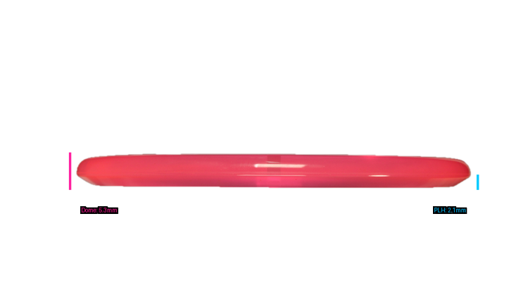 Discraft 2025 Holyn Handley POTY Cryztal Z Zone SS Putter Profile View