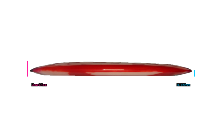 Discraft Z Fly Dye Heat Fairway Driver Profile View