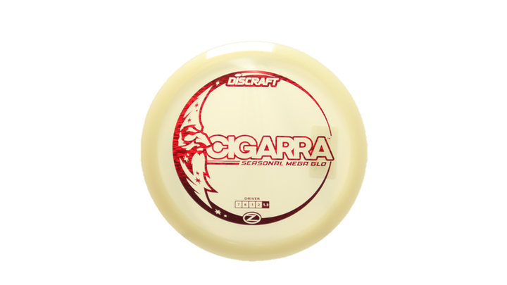 Discraft Mega Glo Z Cigarra Fairway Driver Front View