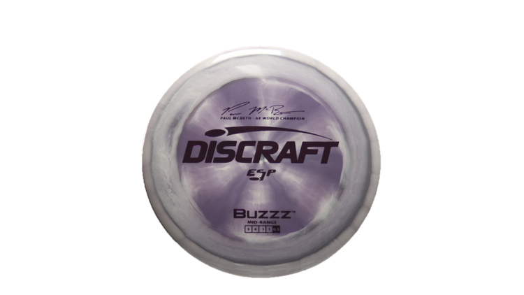 Discraft Paul McBeth 6x Signature Series ESP Buzzz Midrange Front View