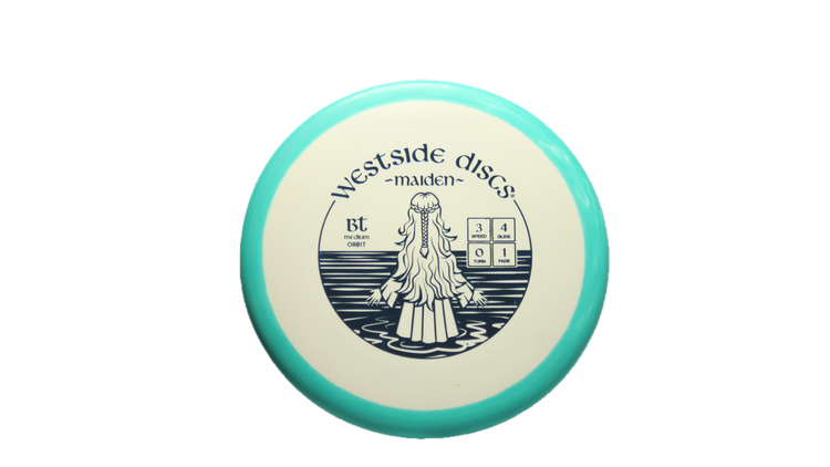 Westside Discs BT Medium Orbit Maiden Putter Front View