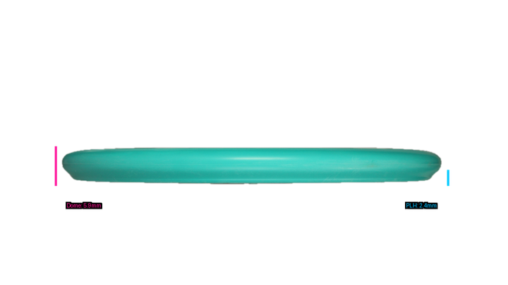 Westside Discs BT Medium Orbit Maiden Putter Profile View