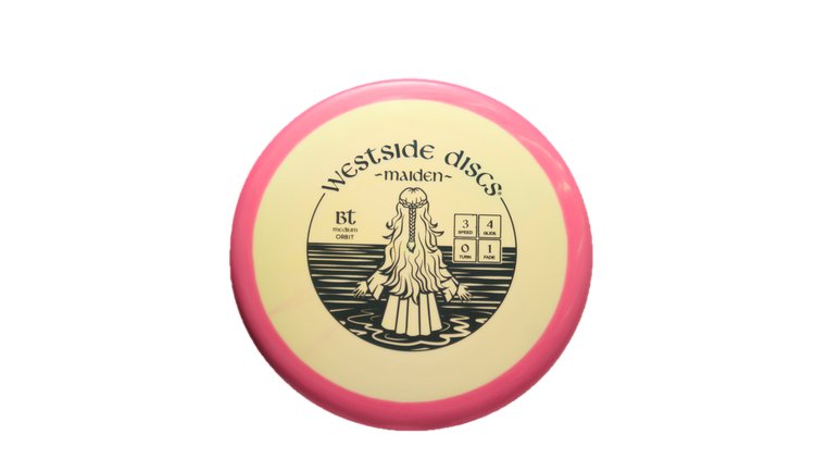 Westside Discs BT Medium Orbit Maiden Putter Front View