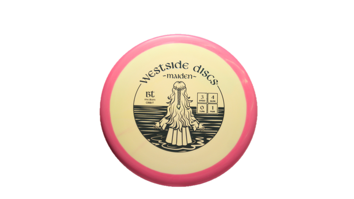 Westside Discs BT Medium Orbit Maiden Putter Front View