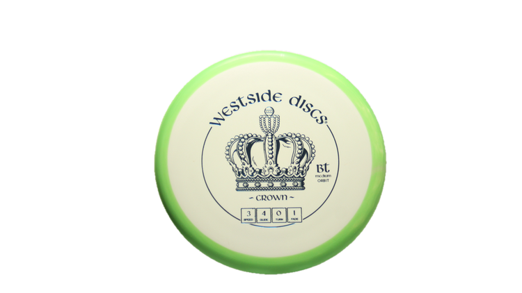 Westside Discs BT Medium Orbit Crown Putter Front View
