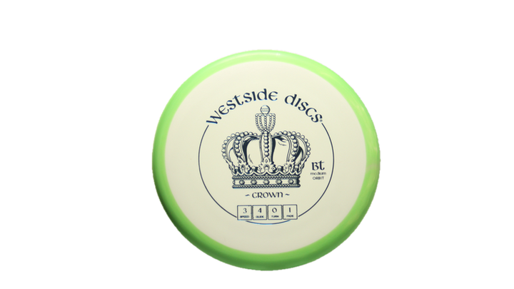 Westside Discs BT Medium Orbit Crown Putter Front View