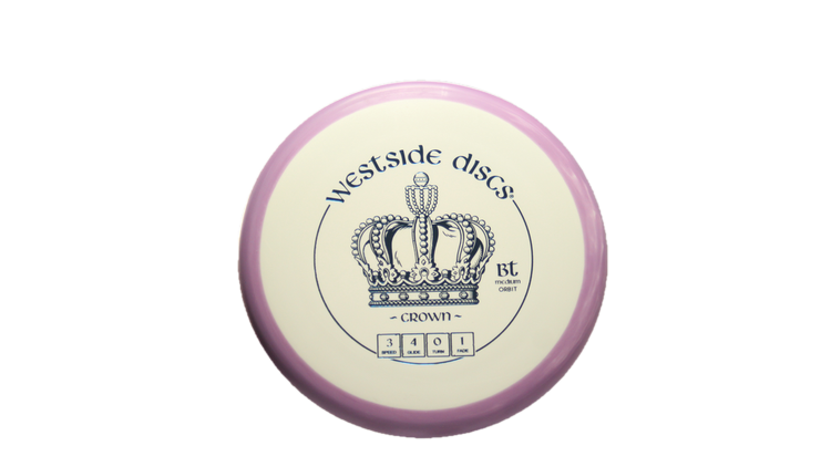 Westside Discs BT Medium Orbit Crown Putter Front View