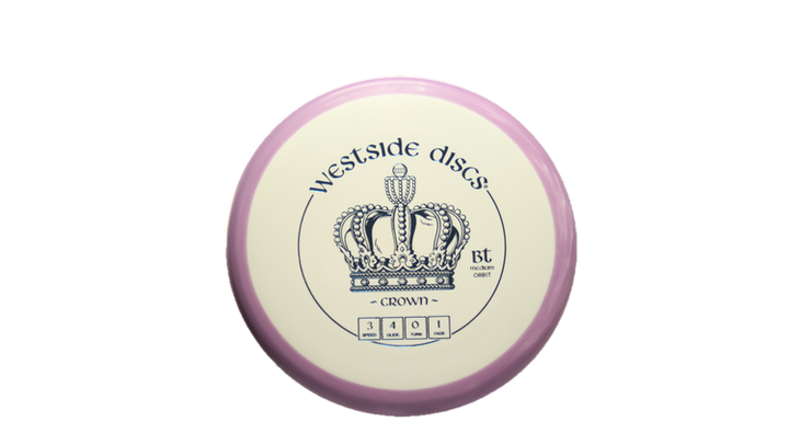 Westside Discs BT Medium Orbit Crown Putter Front View