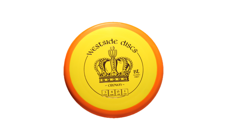 Westside Discs BT Medium Orbit Crown Putter Front View