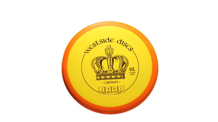 Westside Discs BT Medium Orbit Crown Putter Front View