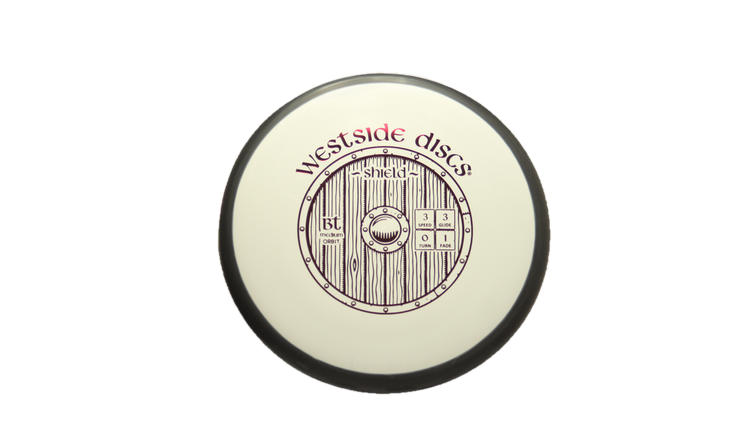 Westside Discs BT Medium Orbit Shield Putter Front View