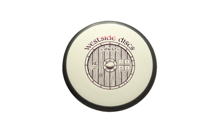 Westside Discs BT Medium Orbit Shield Putter Front View