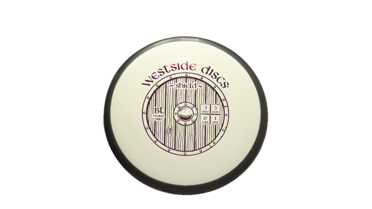 Westside Discs BT Medium Orbit Shield Putter Front View