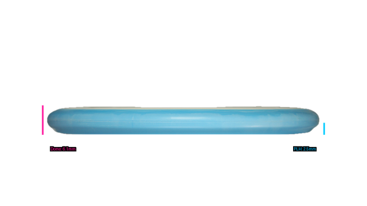 Westside Discs BT Medium Orbit Shield Putter Profile View