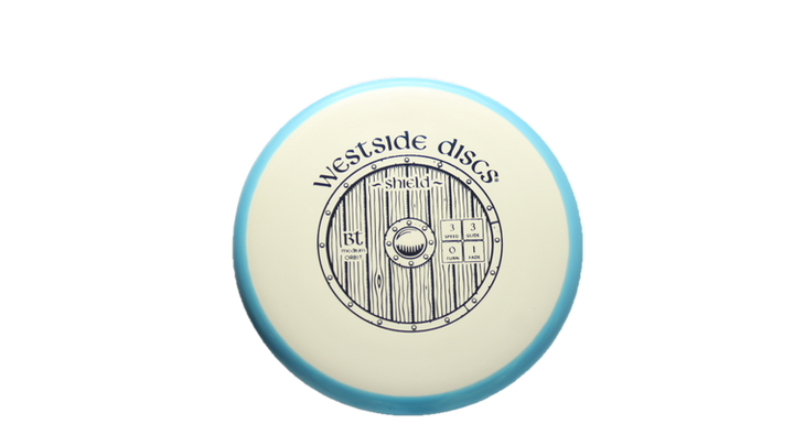 Westside Discs BT Medium Orbit Shield Putter Front View